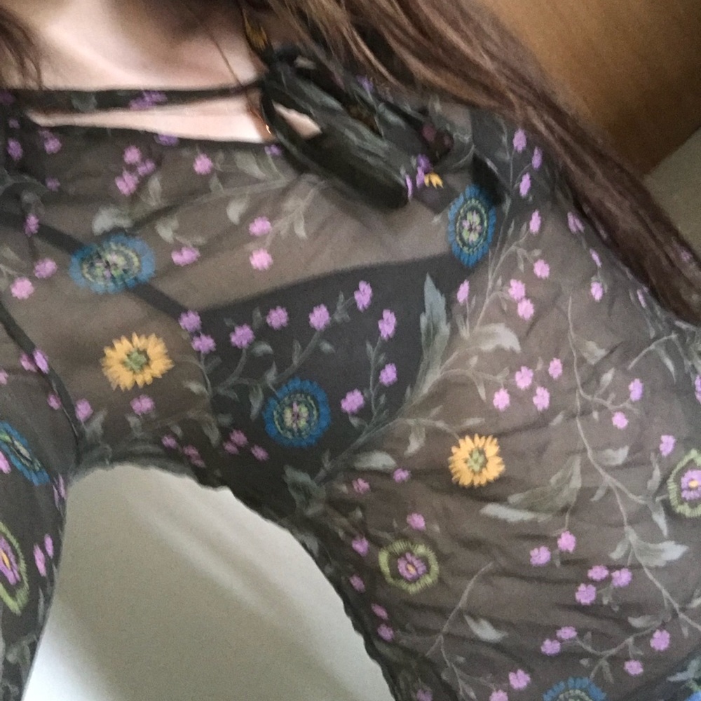 see through top